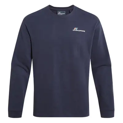 (L, Blue Navy) Craghoppers Mens Dillisk Long-Sleeved T-Shirt