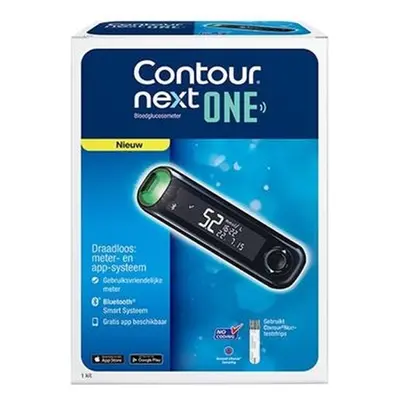 Bayer Contour Next One Blood Glucose Meter,Test Strips,Lancing Device