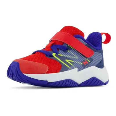 New Balance Kids Rave Run V2 Hook and Loop Running Shoe Neo FlameLemo