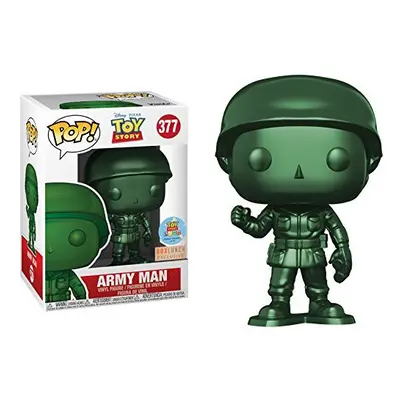 Funko Pop! Disney Toy Story Metallic Army Man (Box Lunch Exclusive/Toy Story Land Grand Opening)