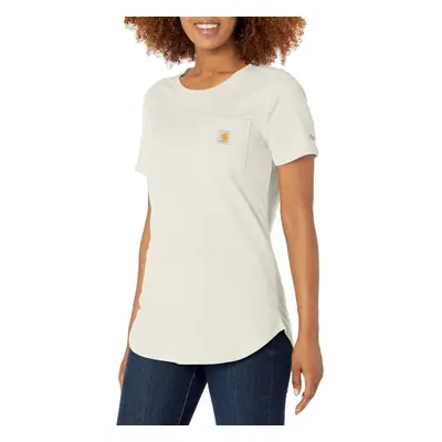 Carhartt Women's Force Relaxed Fit Midweight Pocket T-Shirt Malt Lar