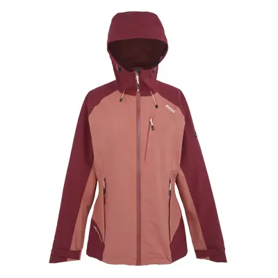 (12 UK, Mineral Red/Rumba Red) Regatta Womens/Ladies Birchdale Shell Waterproof Jacket