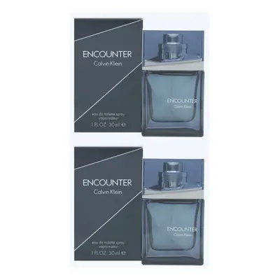 2 x 30ml Calvin Klein Encounter Eau de Toilette Spray Brand New