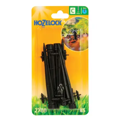 Hozelock End Line Adjustable Mini Sprinkler Stake, mm - Pack of