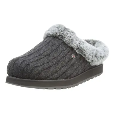 Skechers BOBS Women's Keepsakes Ice Angel Slipper Charcoal 5.5