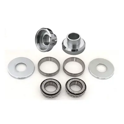 Chrome Neck Cups Cup Set Timken Bearings Kit Harley Chopper Bobber Cus