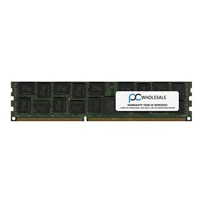 HP 16GB PC3-10600 DDR3-1333 2Rx4 ECC Registered 1.35V DIMM (HP PN#