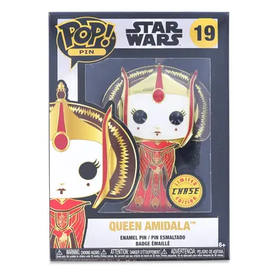 Funko Star Wars Pop Large Enamel Pin No. Queen Amidala - Chase