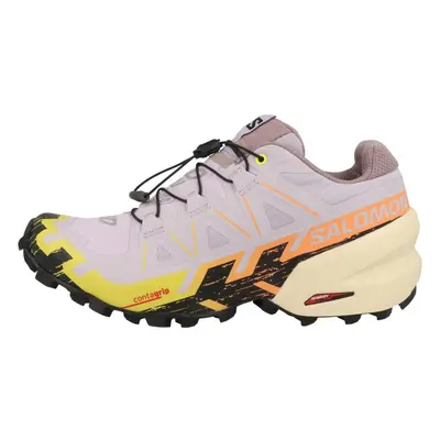 Salomon Speedcross Hiking Shoes Womens Orchid Petal/Black/Sulphur Sp