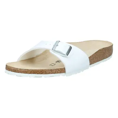 Birkenstock Women's Madrid Birko-Flor Sandal White N EU