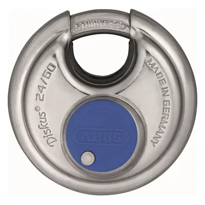 ABUS 24/60 Diskus Stainless Steel Padlock Keyed Alike