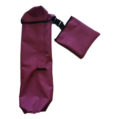 (Maroon) Oxygen Bottle Carrier - Oxygen Cylinder Holder