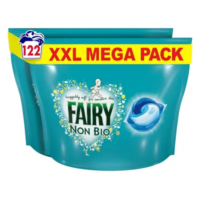 Fairy Non Bio PODSÂ® Washing Liquid Capsules, For Sensitive Skin, Washes