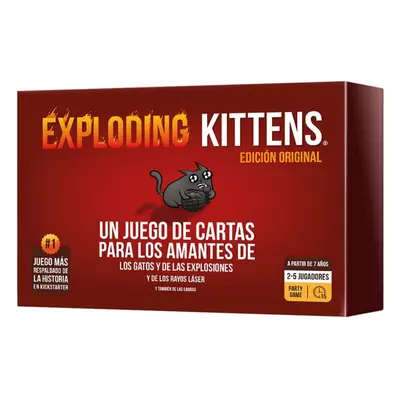 Exploding Kittens - Card Game in Spanish - EKIEK01ES