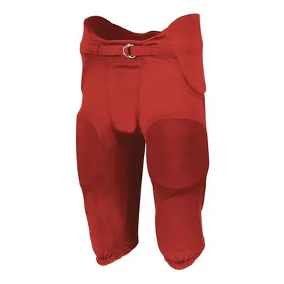 Russell F25PFW.TRR.XL Youth Integrated Piece Pad Pant, True Red - Extra Large