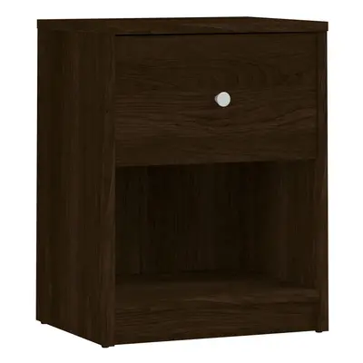 Bedside Drawer in Dark Walnut