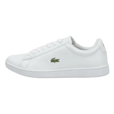 Lacoste Women's Hydez Sneaker White/Gold 7.5