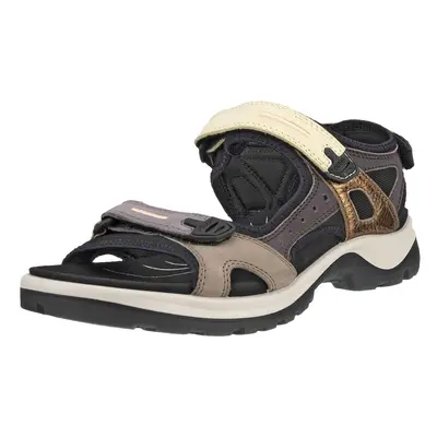 ECCO Women's Yucatan Multicolor Sport Sandal Shale 9-9.5