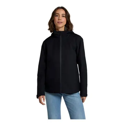 (12 UK, Jet Black) Animal Womens/Ladies Elements Waterproof Jacket