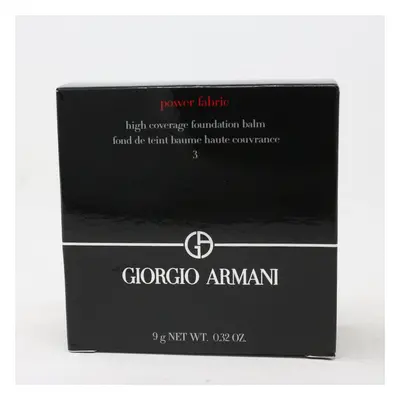 (3) Giorgio Armani Power Fabric Compact Foundation 0.32oz/9g New With Box