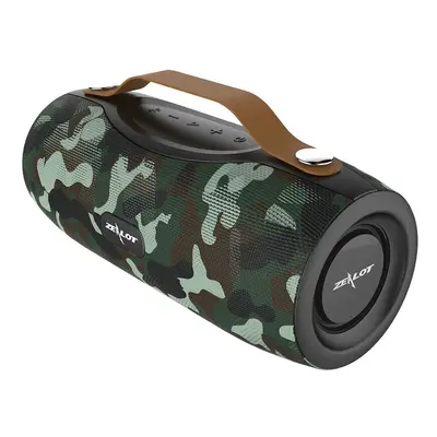 (Camouflages) Bluetooth Speaker FM Radio Wireless Portable Speaker Boombox with Flashlight Suppo