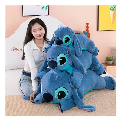 (100cm) Cartoon Animation Stitch, Plush Toy Series Lilo and Stitch Big Cuddly Toy,Cushion with C