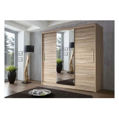 (250 cm, Oak/Sonoma) Oslo Sliding Door Wardrobe In sizes and Colors