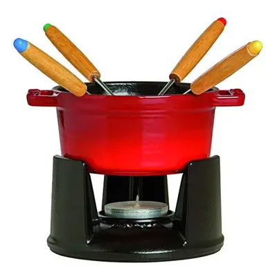 1400406 Mini Chocolate Fondue Set cm CherryRed