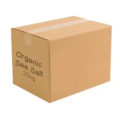 Organic Sea Salt 25Kg - Pure, Natural Food Grade Salt