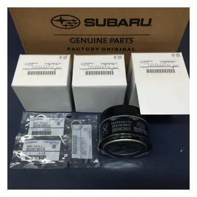 Subaru Engine Oil Filter & Crush Gasket (3 Pack) WRX 2.0