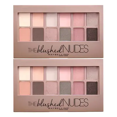 Maybelline New York The Blushed Nudes Eyeshadow Makeup Palette, count