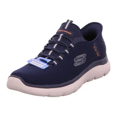 Skechers Mens Summits High Range Hands Free Slipin Work Shoe Navy Wide