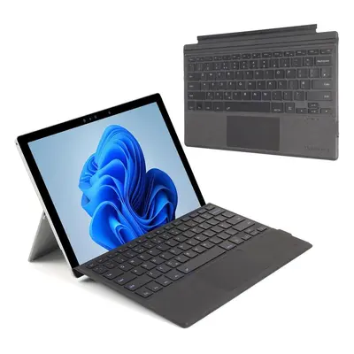 Signature Keyboard for Microsoft Surface Pro 7+ 5 3, Slim QWERTY Wireless Bluetooth Keyboard Cov