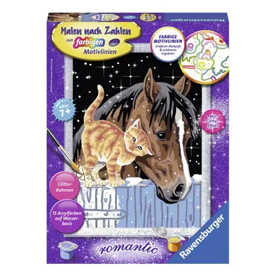 Ravensburger "Foal with Kitten Painting By Numbers Set