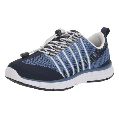 Apex Women's A7100W Running Shoe Navy 8.5 X-Wide