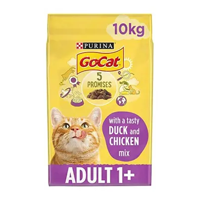 Go Cat Adult Dry Cat Food Chicken & Duck x 10kg Pack