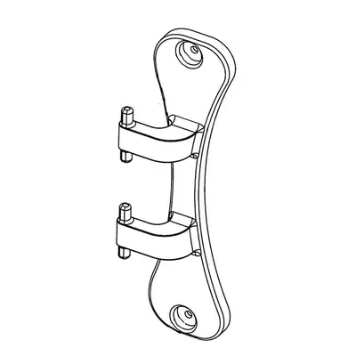 Samsung DC61-03203A Washer Door Hinge