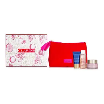 Clarins Multi Active Set: 3pcs+1bag