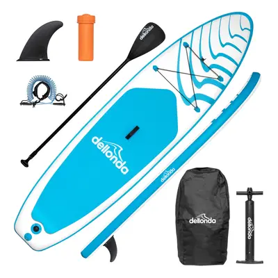 Inflatable Stand-Up Paddle Board 10'6" - Light Blue/White