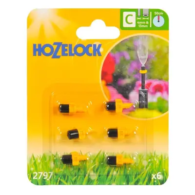 Hozelock Mist Micro Jet 4mm/13mm (6 Pack)