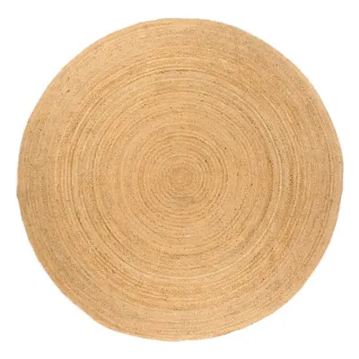 (240 cm) vidaXL Area Rug Indoor Living Room Floor Carpet Floor Mat Braided Jute Round