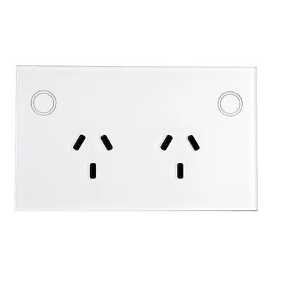 (White, AU Plug) Plug WIFI Smart Socket 10A 110-240V Phone Timing Current Monitoring Voice Contr