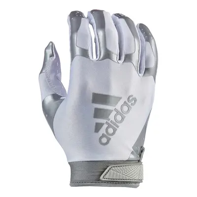 adidas ADIFAST 3.0 Adult Football Receiver Glove White/Silver X-Larg