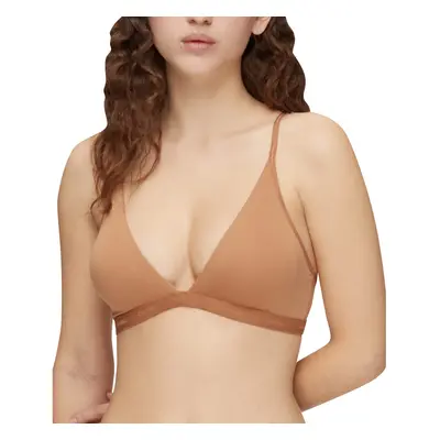 Calvin Klein Women's Form to Body Lightly Lined Triangle Bralette Rus