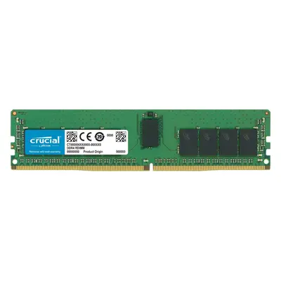 Crucial 16GB (DDR4 MT/s PC4-23400 CL21 Dual Rank x8 ECC Reg