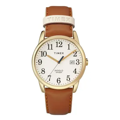 Timex Women's TW2R62700 Easy Reader 38mm Brown/Gold-Tone Leather Strap