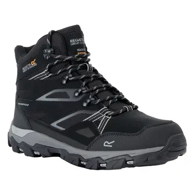 (9 UK, Black/Granite) Regatta Mens Holcombe III Walking Boots