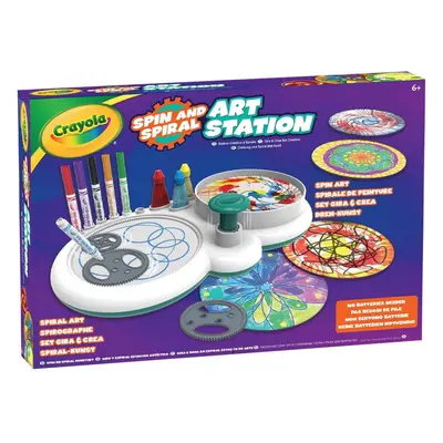 CRAYOLA 256476.004 Creative Spiral Station for Children