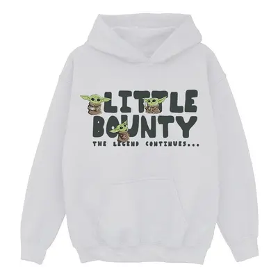 (3-4 Years, White) Star Wars The Mandalorian Boys Little Bounty Hunter Hoodie