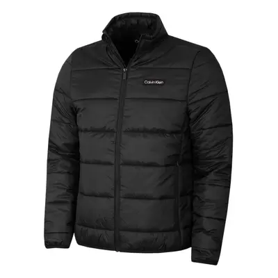 (S, Black) Calvin Klein Mens Adventure Full Zip Packable Padded Jacket